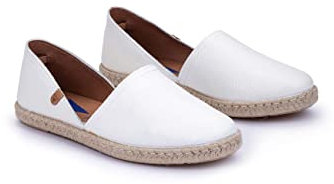 VERBENAS Espadrilles Carmen Nucleo Blanco - Größe: 36