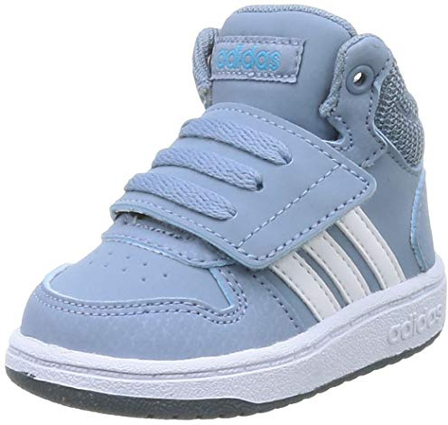 adidas Hoops MID 2.0 I Sneaker, Azutac Ftwbla Azuleg, 22 EU