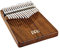 Sonic Energy Massivkörper Kalimba – C-Dur, 17 Töne – Akazienholz – Für Meditation, Yoga, Percussion – Inkl. Zubehör (KL1703S)