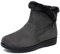 Vunavueya Stivali Donna Invernali Scarpe Stivaletti da Neve con Imbottitura Calda Stivali alla Caviglia Caldi Boots Scarpe Grigio -A 39 EU/250CN