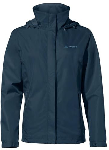 VAUDE Damen Women's Escape Light Jacket Regenjacke, Dark Sea, 48 EU