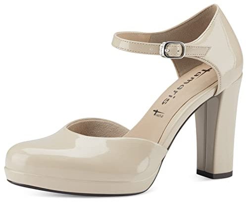 Tamaris Damen 1-1-24411-20 Pump with Strap, 40 EU