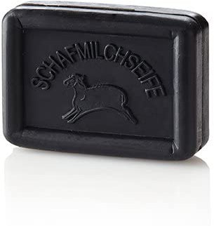 OVIS Schafmilchseife 100g -Patchouli -Reinigung und Pflege mit Schafmilch in Papierverpackung / zero waste ohne Mikroplastik oder Mineralöl