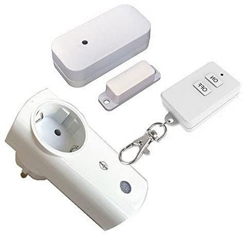 Funk Abluftsteuerung PA-831 SPARSET => Intertechno IT-K2300 Funkstecker + DFM-2000 DIW-Funk Fensterkontaktschalter+ DKS-10 Keysender