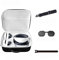 HMHAMA VR Hard Carrying Case Kompatibel mit PS VR2, All-in-One Storage Travel Storage Case mit Lens Cover, geeignet für Reise und Heimaufbewahrung