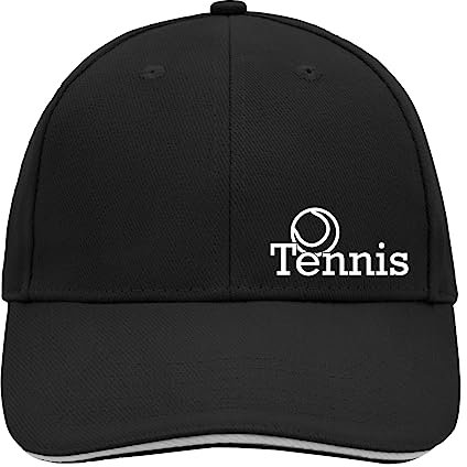 Huuraa Cappy Mütze Tennis Ball Geschenk Black/Light Grey Tennis Präsent