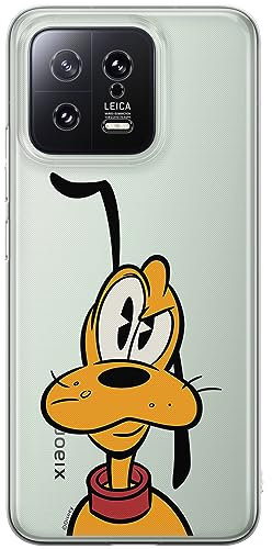 ERT GROUP Handyhülle für Xiaomi 13 Original und offiziell Lizenziertes Disney Muster Pluto 001 optimal an die Form des Handy angepasst, teilweise transparent