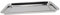BESTonZON Bbq-grillpfanne Metall Tablett & Organisatoren Tragbarer Campinggrill Fischgrillpfanne Backformen Aus Stahl Backform Flach Bbq-tool Mit Löchern Rostfreier Stahl Undichte Festplatte