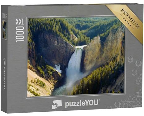 Puzzle 1000 Teile XXL „Grand Canyon des Yellowstone Nationalparks“ – aus der Puzzle-Kollektion Yellowstone