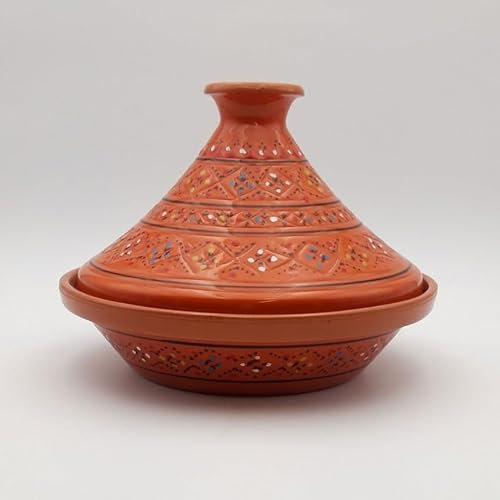 Tajine de cuisson Marrakech Orange - D 27 cm