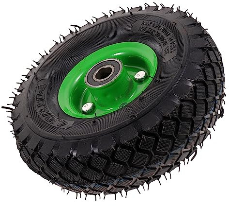 Toddmomy Schubkarrenreifen Ersatz Für Handkarrenrad Mit Stoßdämpfung Und Pannensicherer Funktion Für Schubkarrenräder Und Reifen