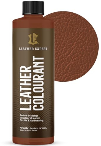 Sehr Deckend Wasserbasierte Lederfarbe – Leather Paint für Natur- und Öko-Leder, Ohne Alkohol, Für Alle Lederaccessoires – Reißt oder Blättert Nicht Ab – Viele Farben zur Auswahl