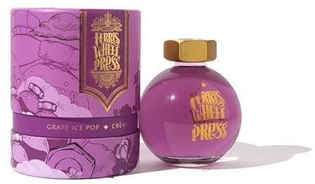 Ferris Wheel Press Fountain Pen Ink | Everyday Ink Collection | Dark Purple | 85ml