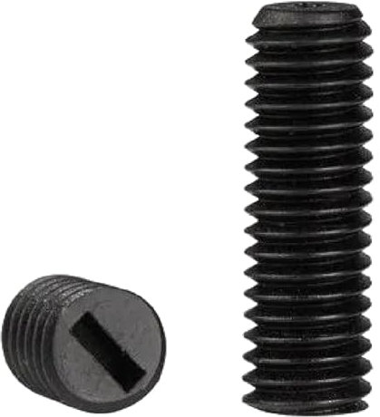 Vis en plastique M4 à un mot, boulons en Nylon noir sans tête, longueur 5mm-12mm, 30 pièces, 30 pièces, M4x5mm