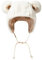 Coon Skinned Cap Plüsch Bär Ohren Pullover Mütze Damen Winter Warm Teddy Mütze Winter Thermomütze Damen Grau Wintermütze Olivgrün Beanie Mütze Navy Zopfmuster Bommelmütze Fleece Gefüttert Wollmütze,