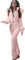 Damen Einteiler Skianzug - Wasserdicht Isoliert Schneeanzug Warm Winter Ski Overall mit Pelzkragen Winddicht Skianzug für Outdoor Sport Thermo Skibekleidung für Snowboarden, rose, L