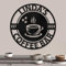 Personalized Coffee Bar Metal Sign, Black Coffee Cup Wall Decor, Rustic Metal Hanging Wall Art Sign, Coffee Bar Letter Sign, Farmhouse Coffee Bar Accessories, Coffee Bar Decor for Kitchen Farmhouse