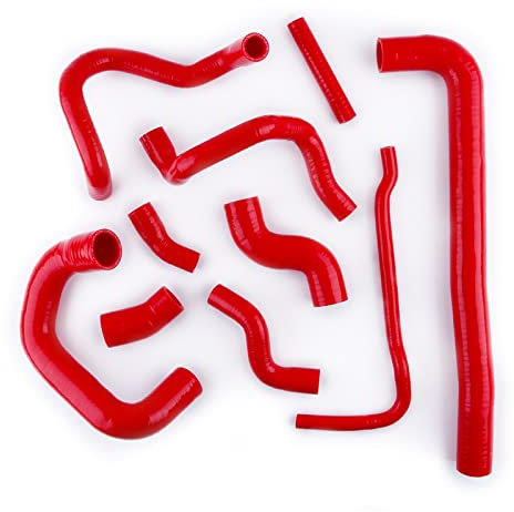 Mangueras de radiador de Motor, Kit de Manguera de enfriamiento de refrigerante de Silicona, Piezas de Repuesto para BMW, Mini One, Cooper R50, R52 MK1 1.6L RHD