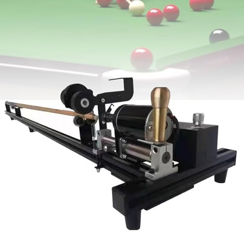 Billardqueue-Reparaturmaschine – einfach zu bedienende Drehmaschine für Pool-Queue-Spitze Reparatur und Wartung, multifunktionales Snooker-Queue-Reparaturwerkzeug