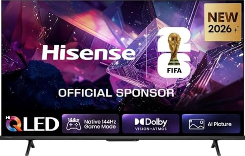 Hisense 43Q7S PRO - Smart TV 43 Pollici 4K QLED DVB-T2 HEVC/H.265 Wifi Nero Classe Energetico F