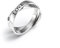 Silverly Frauen .925 Sterling Silber Symbole Blumen Herz Kreuz Blume Graviert Ring