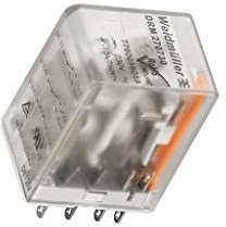 7760056058 Relais: elektromagnetisch DPDT USpule: 230VAC 10A/250VAC 10A WEIDMÜLL