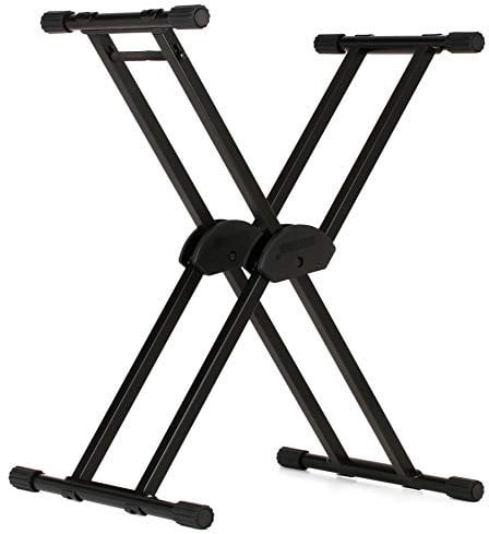 Roland Ks-20X Keyboard Stand, Heavy-Duty Double-Braced X Stand for All Types of Keyboards