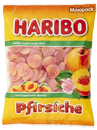 Haribo Pfirsiche Runddose 150 Stück 1350g