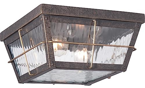 Elstead Lighting Flush Light, Imperial Bronze