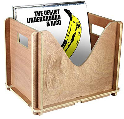 Warm Stylus Vinyl Record Storage LP Holder perfect Vinyl storage 35-50 record album holder