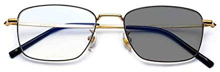 SYTH Gleitsichtgläser Multifokale Computer-Lesebrille, photochrome Super-Light-Memory-Titan-Lesebrille Männer Frauen Mode Lesebrillen, Sonnenbrillen