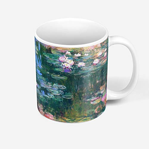 Fabulous Keramische Becher 325ml Monet Water Lilies Malerei Frankreich