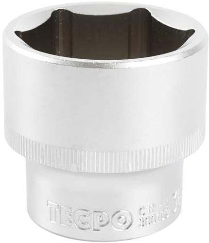 TECPO Sechskant Steckschlüssel Nuss SW 36 mm 1/2 Zoll 12-Kant Stecknuss CR-V