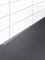 Combia Duschrinne extra flach Höhe nur 48 mm, drehbarer seitlicher Ablauf, kürzbar: Länge 30-120 cm, Abdeckung Edelstahl matt