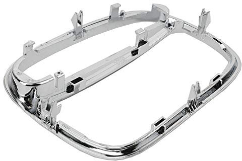 QOTSTEOS Cubierta de ajuste de palanca de cambios automática central, cubierta de ajuste de indicador de cambio de transmisión automática para Mercedes W203 C209 Clase C (Plata)