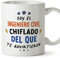 MUGFFINS Tazas para INGENIERO CIVIL hombre - En Español - Todos te advirtieron - 11 oz / 330 ml - Regalo original y divertido