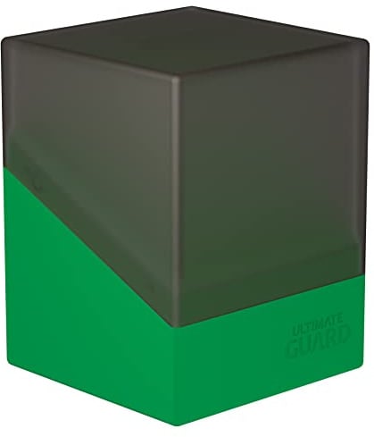 Ultimate Guard Boulder Deck Case 100+ SYNERGY Schwarz/Grün