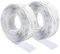Scratch Autocollant Double Face,Ruban Adhésif Double Face Puissant Blanc Nylon Sans Trace Bande Agrippantes Adhésives 3m×2cm Pour Tapis De Sol Coussins Et Vêtements