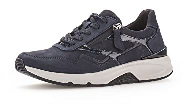 Gabor Damen Low-Top Sneaker, Frauen Halbschuhe,Wechselfußbett
