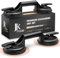 JK Trade® Set di 2 sollevatori a ventosa con maniglia, sollevatore sottovuoto antiscivolo con manico di supporto fino a 120 kg, strumento di sollevamento a ventosa come aiuto per il trasporto di