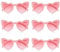 flintronic 6 Pack Heart Shaped Sunglasses, Vintage Love Heart Sunglasses, Women Cat Eye Ladies Retro Vintage Designer Style （Pink）