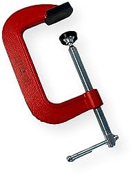 Thorness G Clamp 4 Inch | Heavy Duty Wood & Metal Work Clamp | Red