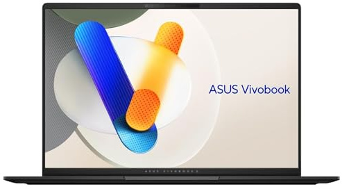 ASUS Vivobook S 16 OLED Laptop, Intel Core Ultra 9 185H, 16GB, 1TB SSD, negro neutro, S5606MA-DS96, Intel Evo Edition