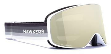 HAWKERS Skibrillefür ARTIK Small White To Black Männer und Frauen - Schneebrillen in verschiedenen Farben und Modellen - Snow Goggles