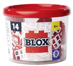 Simba Blox Bauzubehör, 14x Fenster und 28x Rahmen, Bausteine für Kinder ab 3 Jahren, hohe Qualität, Klemmbausteine, vollkompatibel mit vielen Anderen Herstellern