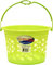 Pegs Basket Soft Grip Clothes Pegs Basket for Washing Line Multicolours Laundry Pegs Basket Multipurpose Use (Lime)