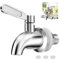 YPLonon Robinet Distributeur de Boisson 304 Acier Inoxydable Robinet de Tonneau 16mm Robinet de Rechange 11mm Spigot Distributeur pour Tonneau de Bière, Eau, Vin, Bière, Jus
