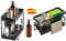 Mmas organizador bajo fregadero - Estante extraible para Cocina y Bano, Sistema deAlmacenamiento de estropajos (incluye Soporte para Productos de Limpieza) y 2 dispensadores de 500 ml.