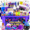 iKidiki Slime Enfant 6 7 8 9 10 11 12 Ans, Cadeau Fille 6-12 Ans Slime Fluffy Jouet Fille 6-12 Ans Galaxy Slime Kits de Loisirs Créatifs Activites Manuelles pour Enfants Potion Magique Enfant