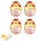 4 Egg Timers for Boiling Eggs, Egg Timer, Egg Timers, Boiled Egg Timer - Pink Chick Design, Compact and Fun Kitchen Tool for Perfectly Cooked Eggs Every Time